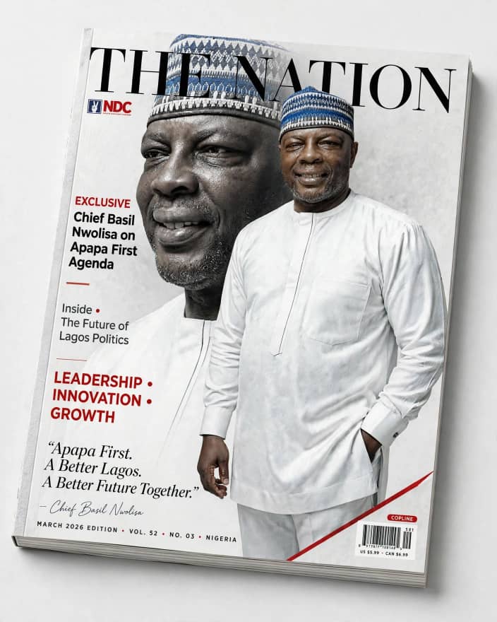 Magazine-style feature graphic